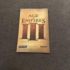Age of Empires 3 User's Manual Book Guide
