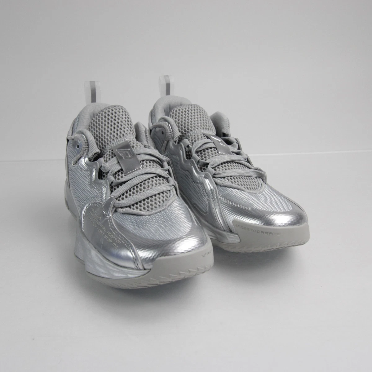 Adidas Metallic Silver Basketball shoes size 13 Amazon.com | Adidas Unisex-Adult Adizero Select 3.0, Halo  main image 2