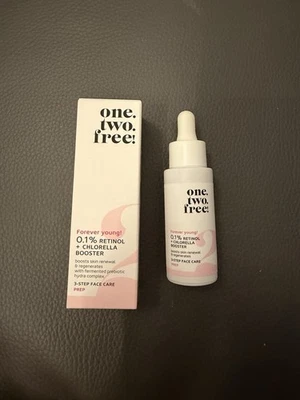 one.two.free! 0.1% RETINOL + CHLORELLA BOOSTER 20 ml NEU &OVP - Bild 1 von 2