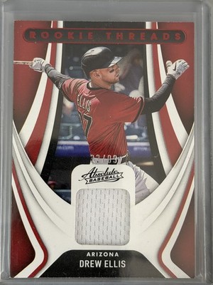 2022 Panini Absolute - Retail Rookie Threads Drew Ellis #RT-DE Red /99 (MEM, RC)