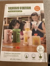 PandaEar Squeeze Station For Baby Puree Food Storage Sealed 