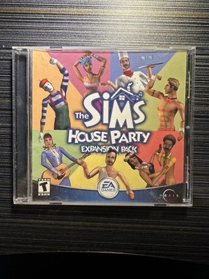 The Sims House Party Expansion Pack Maxis EA 2001