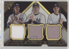 2016 Topps Triple Threads Relic Combos 11/36 Jacoby Ellsbury Mark Teixeira 0v1
