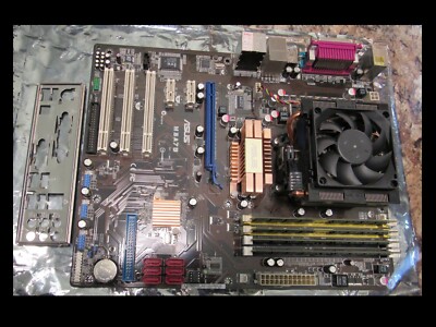 AMD Phenom IIx6 3200 processor, CPU Fan, ASUS M2A78 AM2+ motherboard 8GB RAM