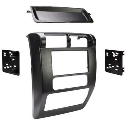 Metra 95-6541 Matte Black Double DIN Stereo Dash Kit for 2003-2006 Jeep Wrangler