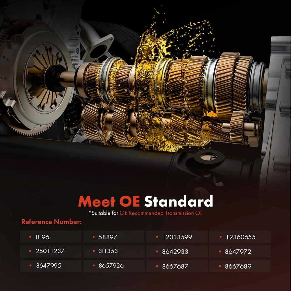 Automatic Transmission Filter for Chevy Cadillac GMC Pontiac Oldsmobile Buick - Image 3 of 4