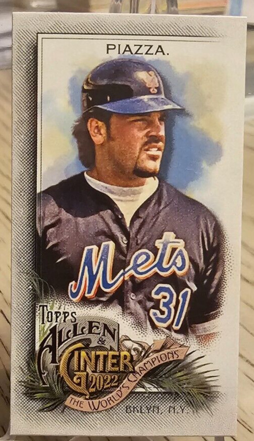 2022 Topps Allen & Ginter Mini Mike Piazza #147 New York Mets