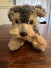 Aurora Yorkie Yorkshire Terrier Puppy Dog Plush Floppy Stuffed Animal Realistic