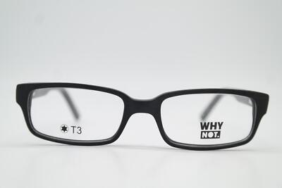 Brille WHY NOT KT 3989 Schwarz Eckig Brillengestell eyeglasses Neu