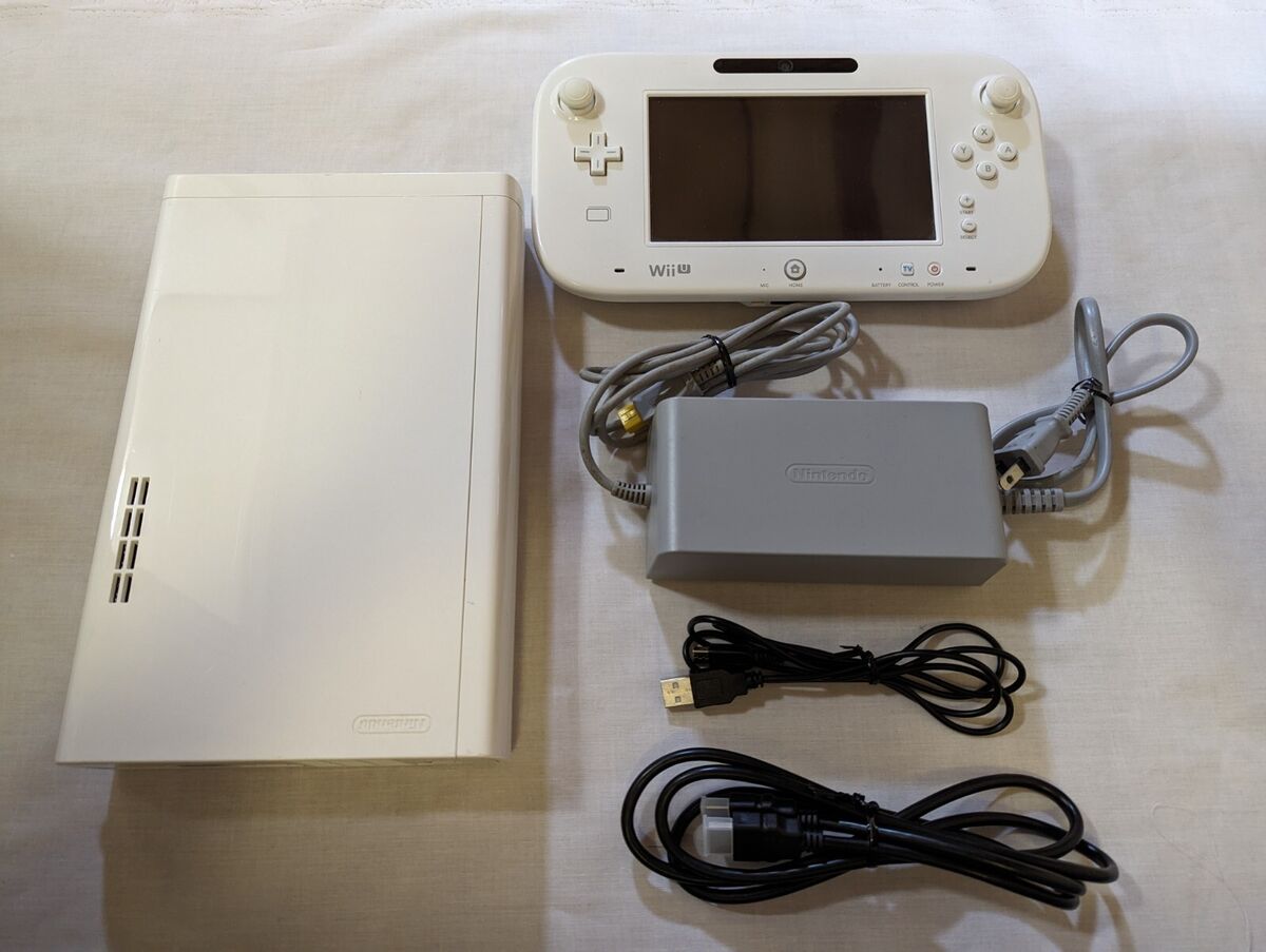 Nintendo Wii U Console 32GB (White) - Nintendo Wii U [Pre-Owned] (Japa –  J&L Video Games New York City