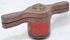 Antique Wooden Brass Kitchenware Juicer Original Old Hand Crafted
