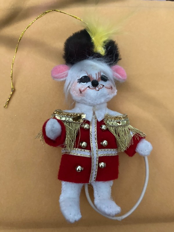 ANNALEE Mouse Marching Band Member Ornament