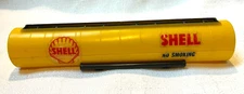 Shell Oil Tanker Plastic Toy 8.5” Long w/ No Smoking Decals Collectible Vintage 