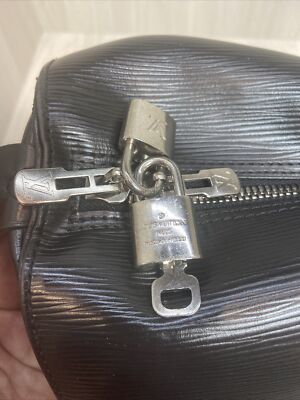 Louis Vuitton Bag , Black LV Travel Bag with Lock . | eBay