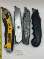 DeWalt Retractable Utility Knife AND RedDevil And X-ACTO KNIFES LOT OF 4