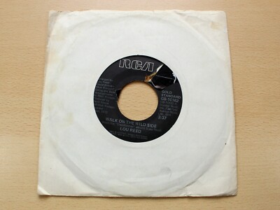 Lou Reed/Walk On The Wild Side/1975 RCA Gold Standard Reissue 7'' Single