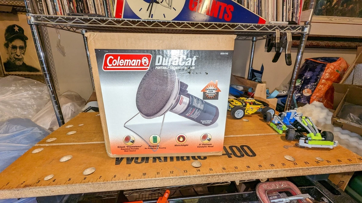 Coleman Duracat Portable Catalytic Heater #5033-742 3000 BTU New In Box |  eBay