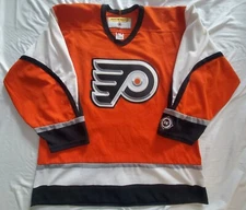 Bernie Parent Signed Philadelphia Flyers Alternate Koho Jersey Size Large