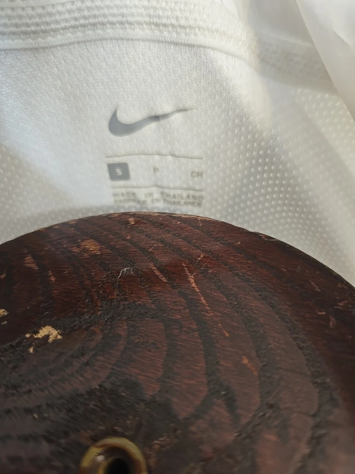 Nike Golf Mens Small Blue White Short Sleeve Windbreaker - Image 2 of 4