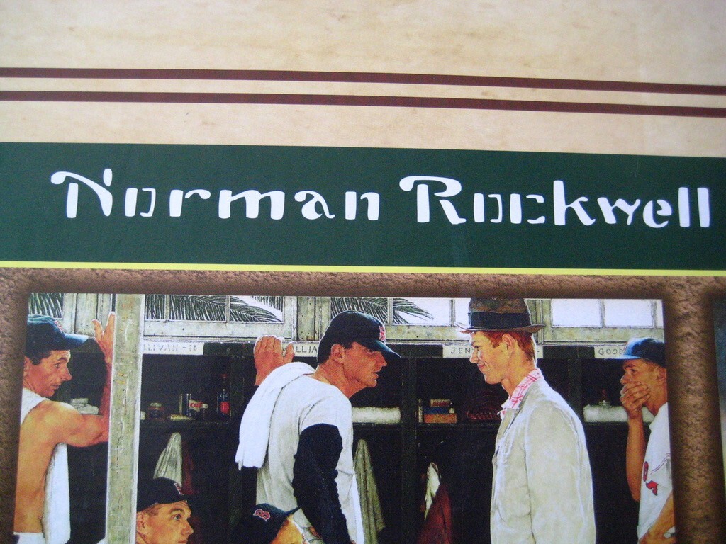 Norman Rockwell Baseball Collection Saturday Evening Post 1000 Pcs