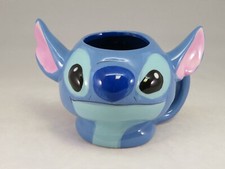 Disney 3D Stitch Mug Really Good Used Condition 20 Oz