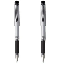 Uni-ball 207 Impact Gel Pen 1.0mm Bold Point Black Ink 2/Pk Office School Home