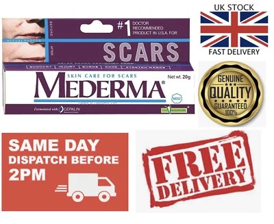 UK 10g Mederma Skin Care For Scars - #NO 1 Recommended Product in USA