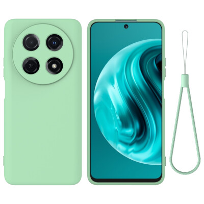 For Huawei Nova 13i, Luxury Soft Liquid Silicone Skin Touch Feel Case Cover