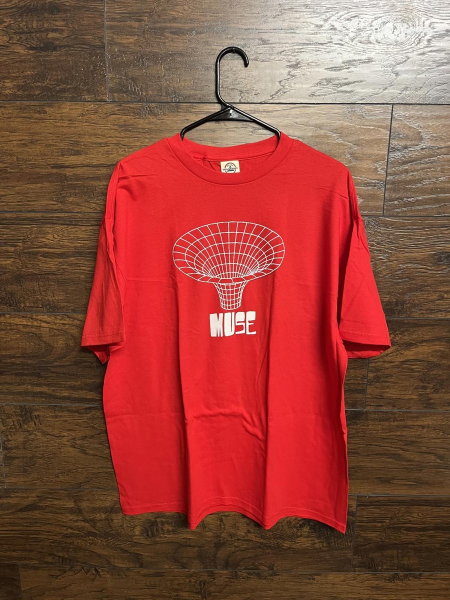 y2k Muse T-shirt Muse Drawn In Red Band Shirt - XL | eBay
