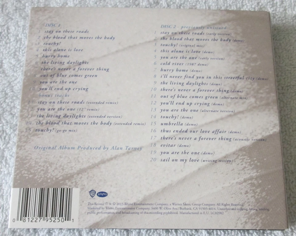 a-ha - Stay on these Roads *2CDs+Deluxe Edition* (Morten Harket) - Bild 2 von 2