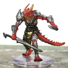 Return of the Dragons  HALF-RED DRAGON VETERAN 36 D D Icons Realms miniature