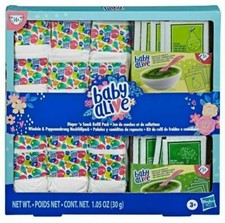 NEW Baby Alive Diaper 'n Snack Refill Pack 14 Diapers 10 Food Packs
