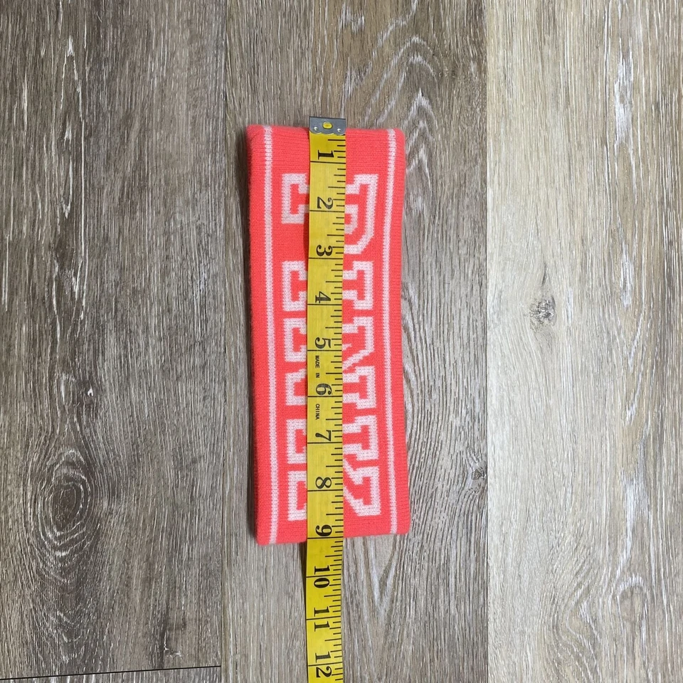 PINK by VICTORIA'S SECRET Graphic Print Pink Knit Sport Headband Womens One Size - Image 4 of 4