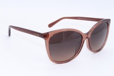 NEW COACH HC 8271U 5662G9 CLEAR AMBER GRADIENT AUTHENTIC FRAMES SUNGLASSES 57-16