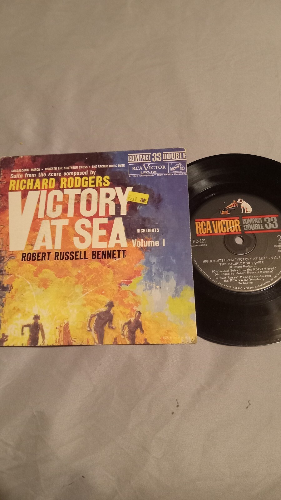 Richard Rodgers Victory at Sea Vol 1 RCA Victor 7