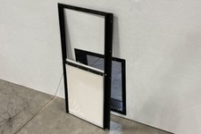 Wall Mount Vertical Guillotine Pet Door Entry  Telescopic Sleeve Kit