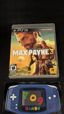 Max Payne 3 (Sony PlayStation 3, 2012) PS3