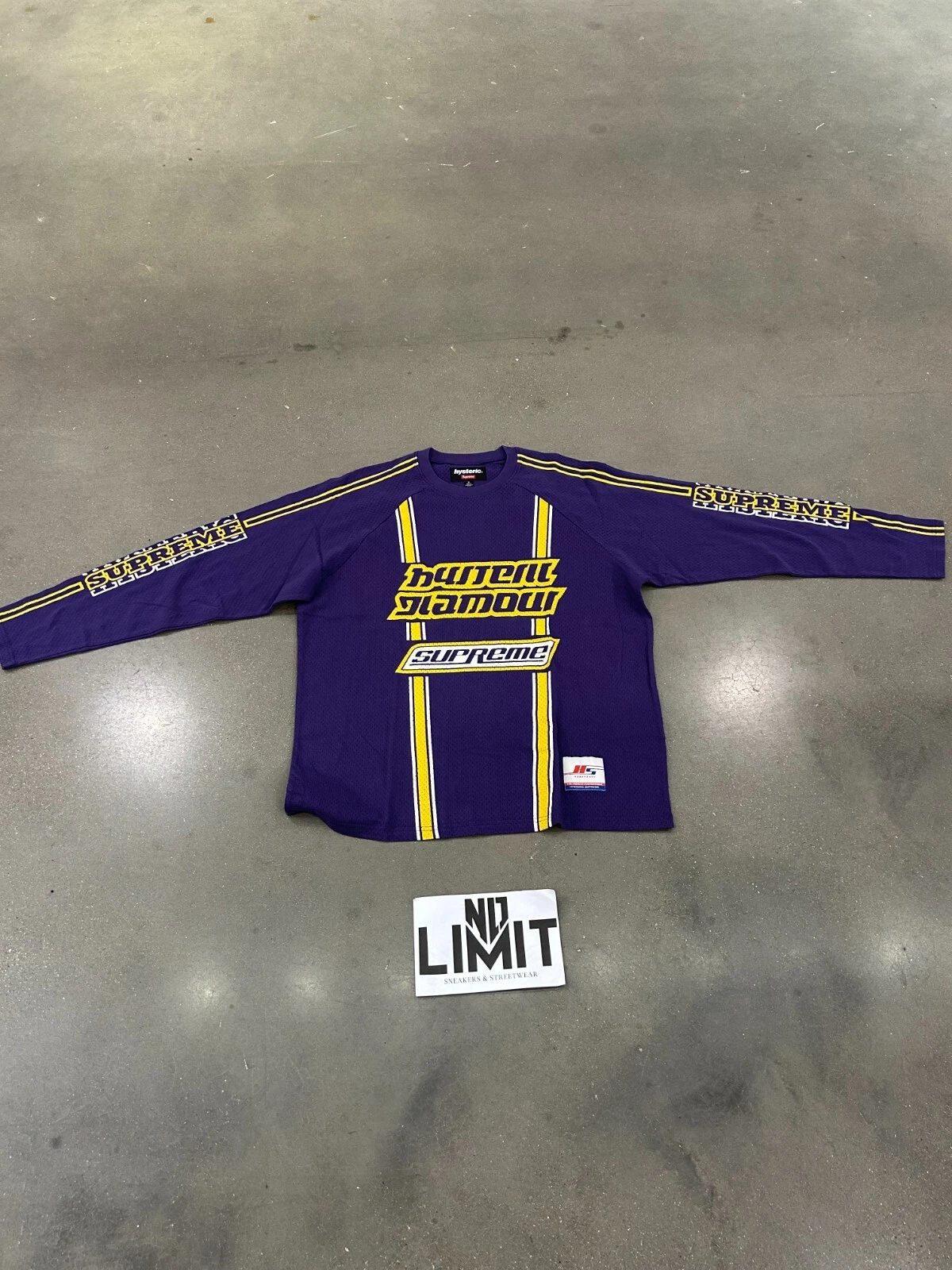 Maille hystérique suprême neuve L/S violet taille XL ENVOI RAPIDE