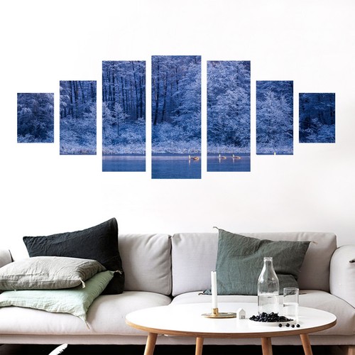 3D White Tree 769 Unframed Print Wall Paper Decal Wall Deco Indoor AJ Wall Jenny - Picture 2 of 6