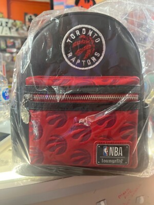 * LOUNGEFLY [BACKPACK]: TORONTO RAPTORS [RED & BLACK] | eBay