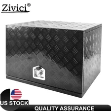 30" Aluminium Generator Tool Box Caravan Truck Tool Storage Ute Toolbox Black