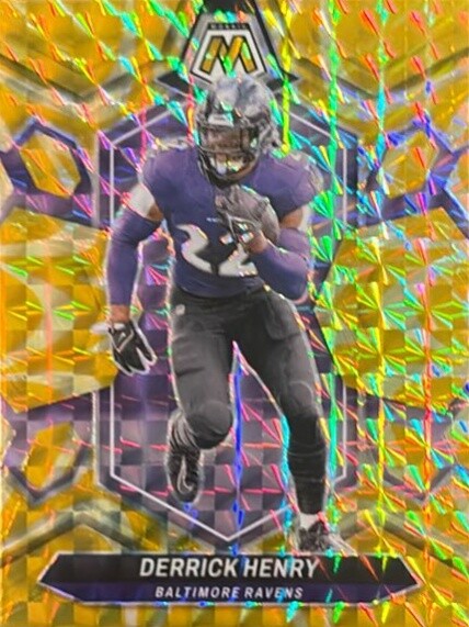 2024 Panini Prizm Aurora#4 Derrick Henry