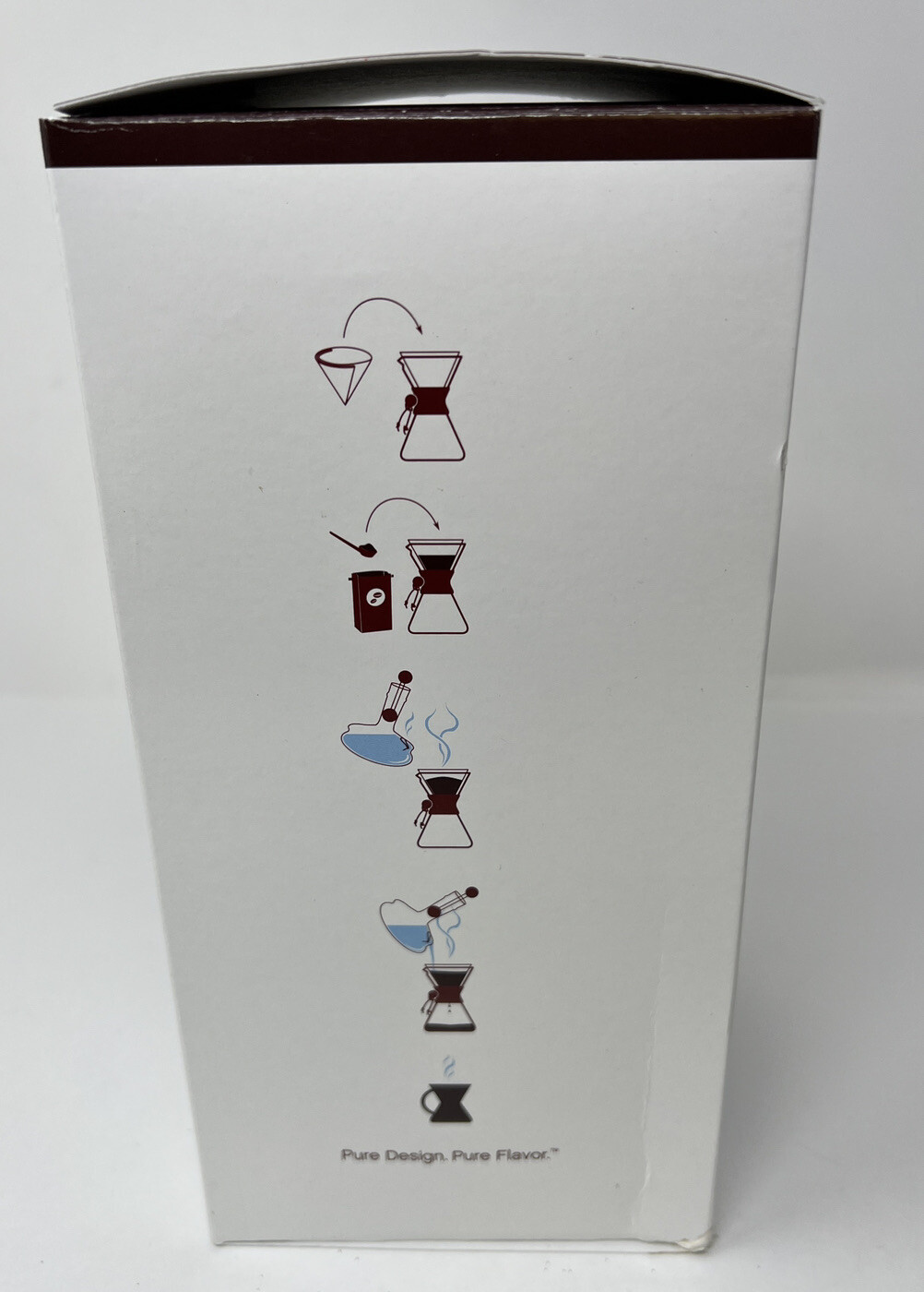 Chemex Filter Drip PourOver Glass Coffeemaker Classic Series 3Cup