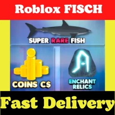 🟢Online🟢Roblox Fisch Relics - Coins C$ - Rare Fish CHEAPEST and Fast Delivery