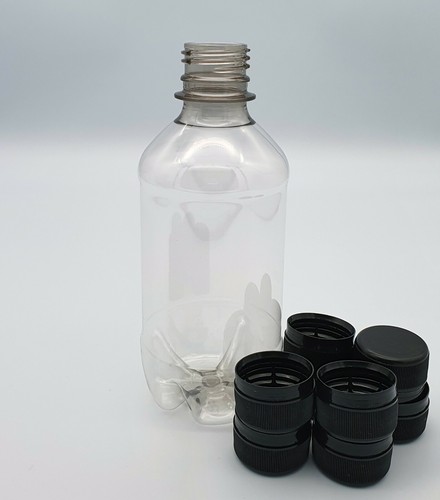 Botellas de plástico transparente de 330 ml PET atornillado bebidas paquete de 20-100 - Imagen 8 de 21