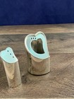 Lenox Heart Shaped Silverplate Salt & Pepper Shakers Forevermore Romantic New — photo 10