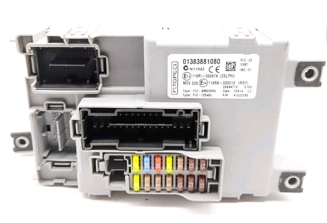 Fuse Box Fiat (Fiorino, Qubo), Peugeot Bipper, Citroën Nemo
