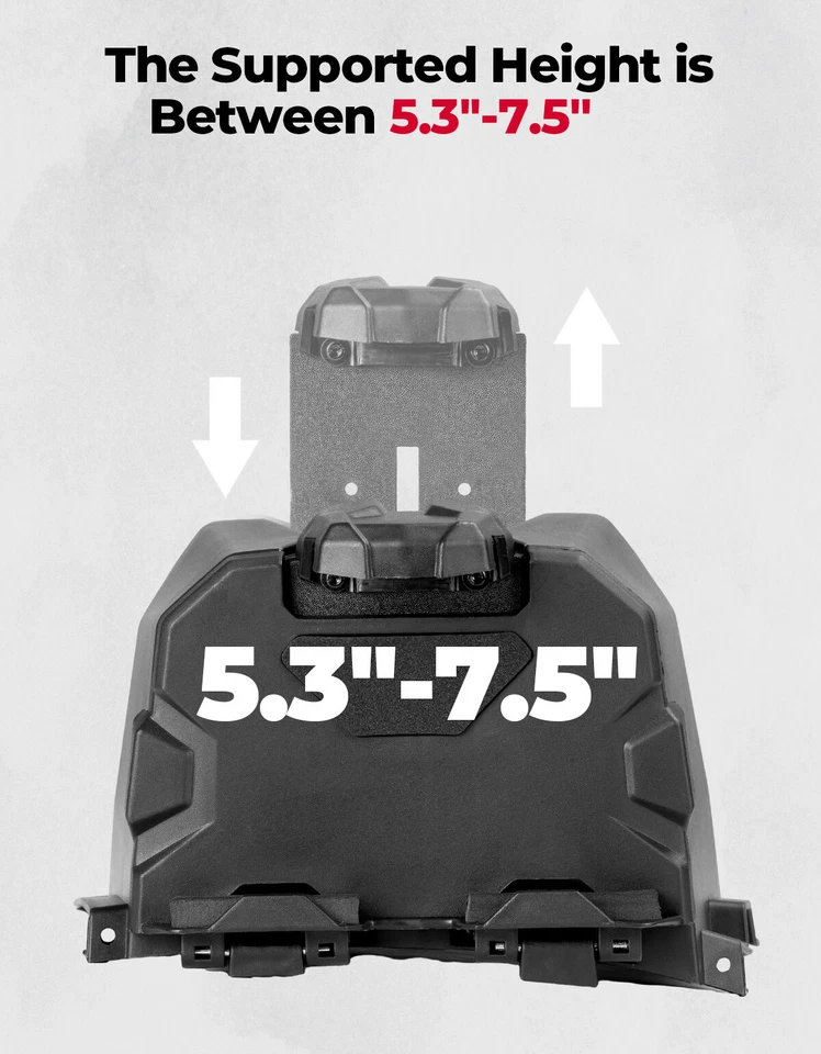 Soporte electrónico para dispositivo tableta montaje GPS para Yamaha Viking/Viking VI 2014-2024 Foto 3 de 4