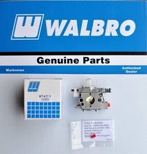 Genuine OEM Walbro WT 417-1 Carburetor Superscedes wt417