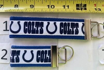 Indianapolis Colts Keychain gift 4 Him Her Mom Dad BFF Stocking Stuffer Football
